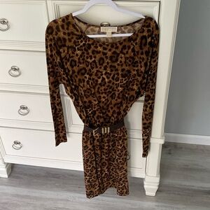 Michael Kors XS Animal print dress